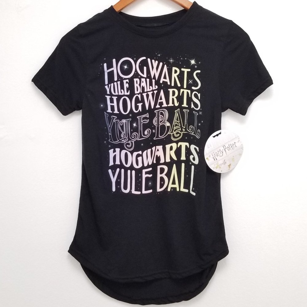 NEW Harry Potter Graphic Tee Quote Yule Ball